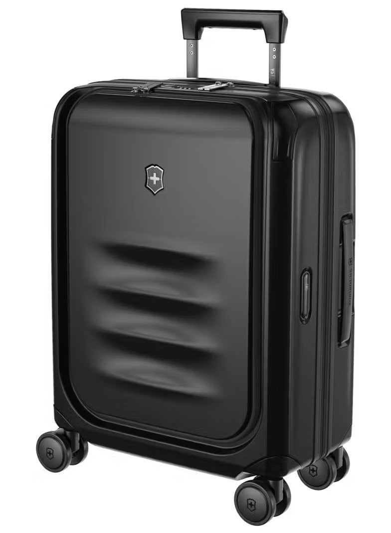Victorinox Spectra 3.0 - 55 Cm Small 4-Double Wheeled Hardside Expandable Carry-On Luggage Trolley Case - Black - Image 3
